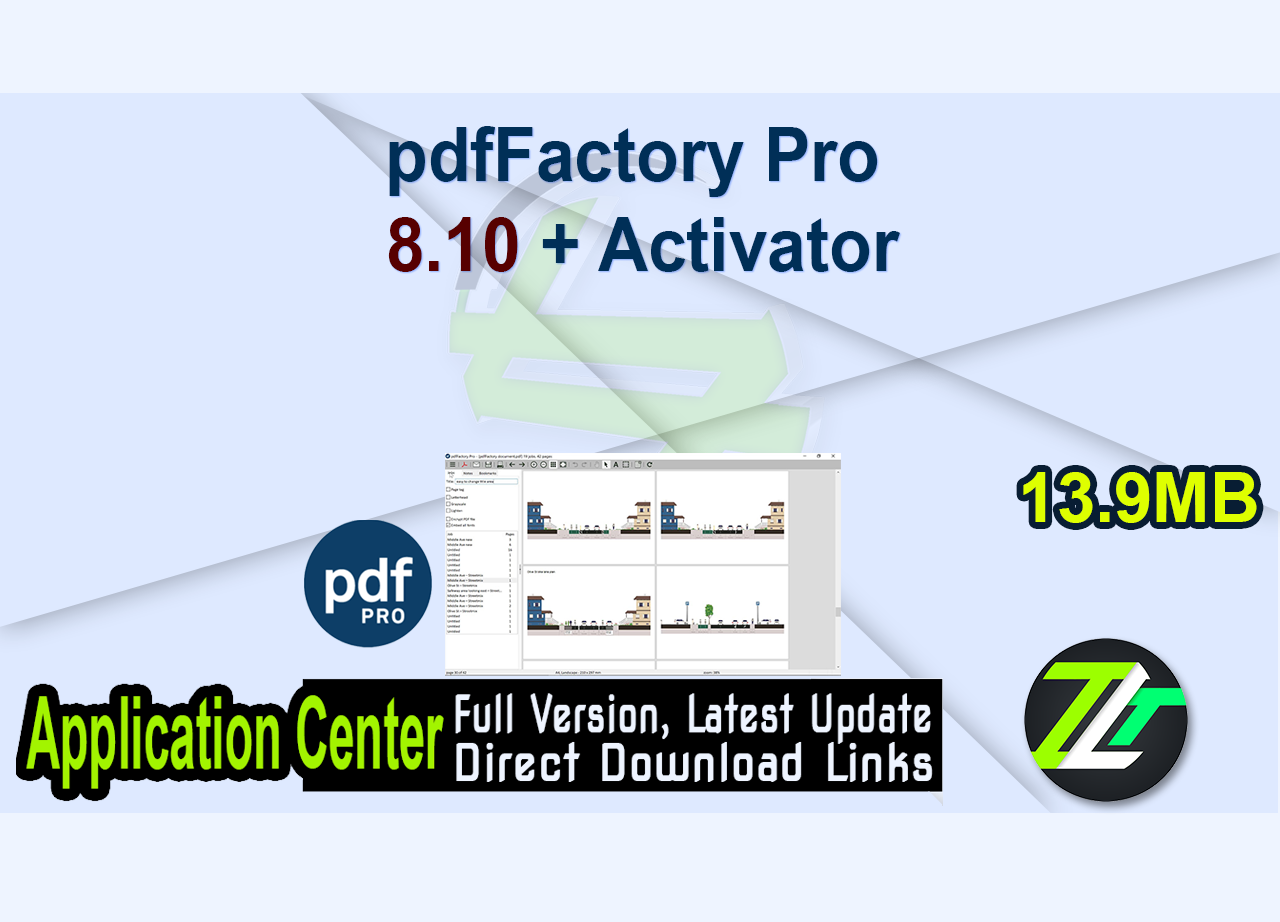 pdfFactory Pro 8.10 + Activator