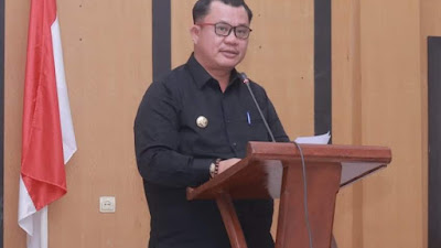 Wali Kota Gunungsitoli Berikan Jawaban Terhadap Pandangan Umum Fraksi - Fraksi DPRD Kota Gunungsitoli.