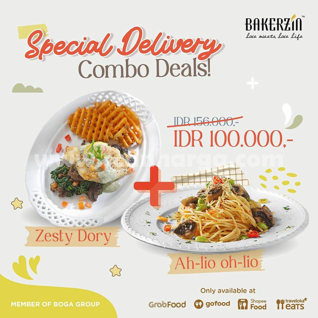 Promo Bakerzin Special Delivery Combo Deals