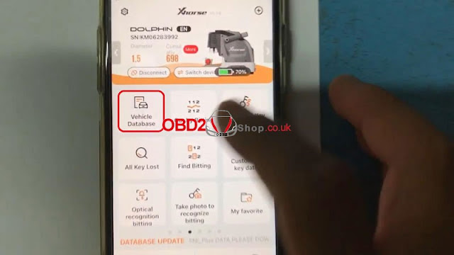 Tips to  Cut TOY48 Key all key lost with Xhorse Dolphin XP005 02