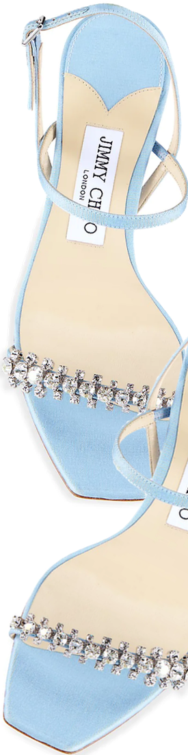 Jimmy Choo Meira Crystal-Embellished Sandals