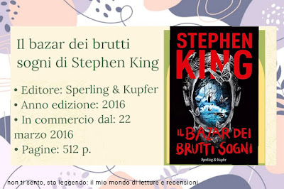 Recensione Il bazar dei brutti sogni di Stephen King