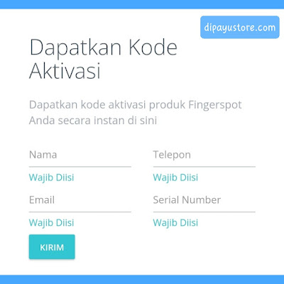 Cara Mendapatkan Kode Aktifasi Mesin Fingerspot, Sangat Bermanfaat!