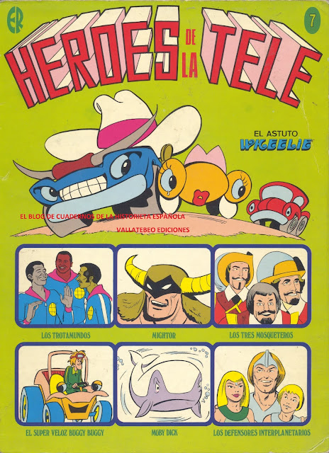 Héroes de la tele 7. Ediciones Recreativas, 1978