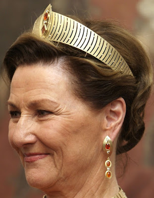 modern gold tiara norway queen sonja diamond tourmaline topaz
