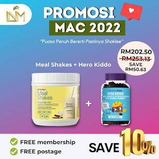 Promosi Mac 2022 Ramadan Puasa Penuh Bererti Pastinya Shaklee