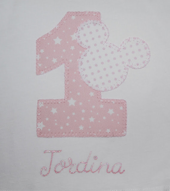 camiseta cumpleaños mickey 1 año