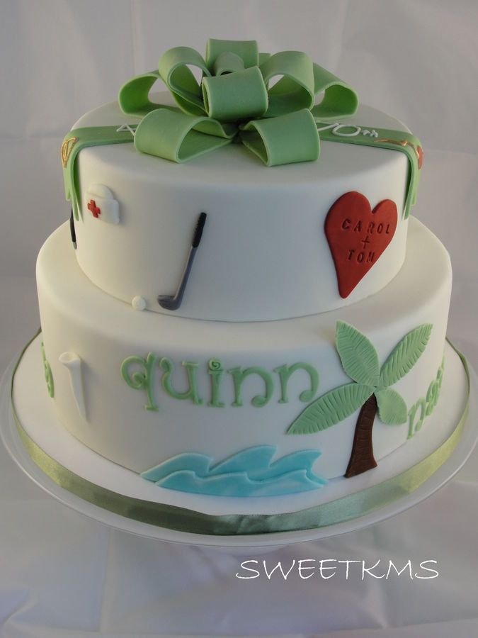 golf cake