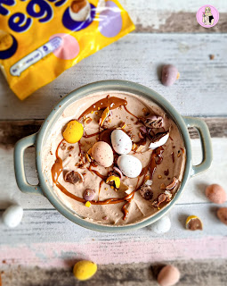 Mini Egg Cheesecake Overnight Oats Recipe | Breakfast Idea