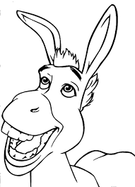 Top 15 Shrek and Donkey coloring pages