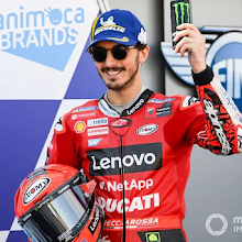 MotoGP Aragon GP: Bagnaia snatches pole, Marquez 13th for comeback race