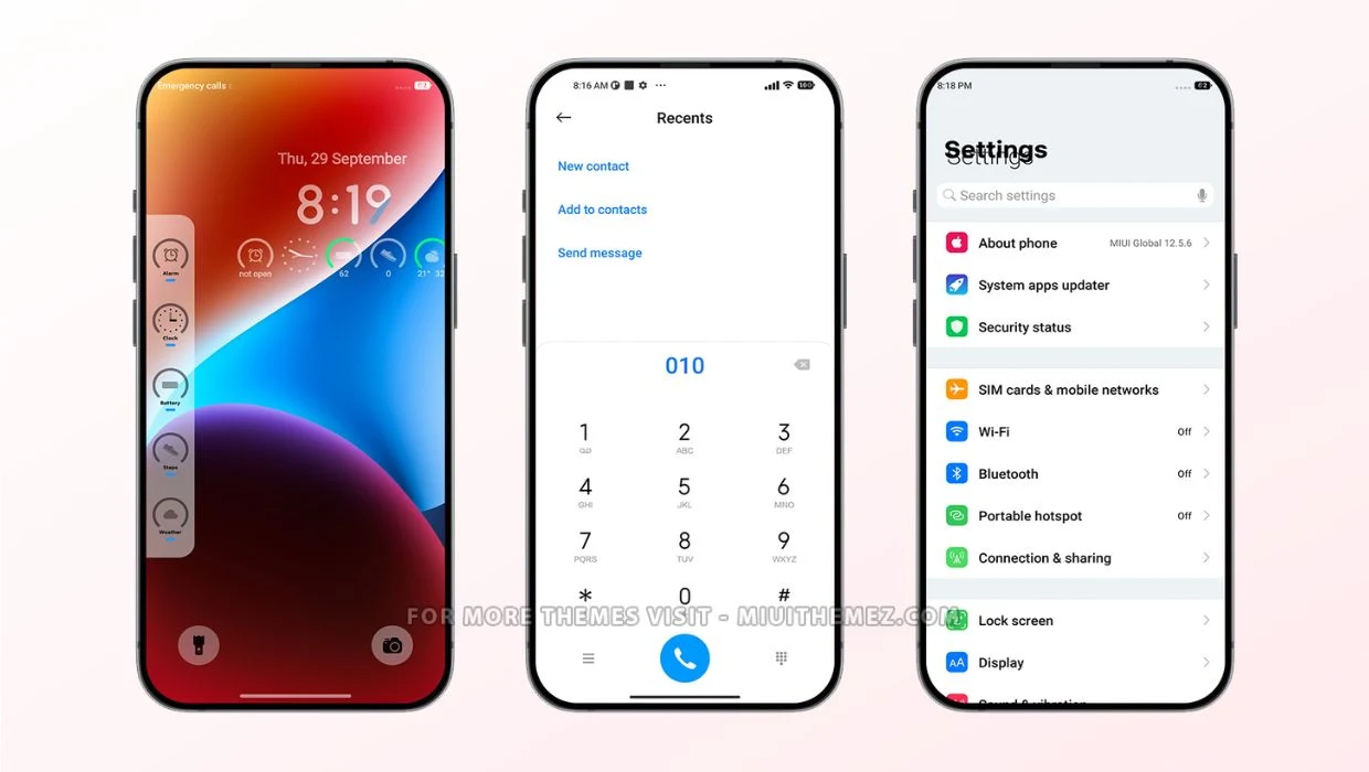 Dimension Os MIUI Theme