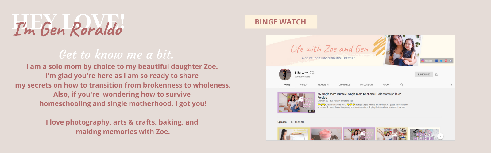Life with ZG on Youtube. l Mommy Blogger PH l Homeschooling PH
