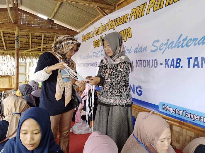 Mantan PMI Ramsiah Jadi Mentor Pelatihan Pemberdayaan PMI Purna yang Digelar UPT BP2MI Serang