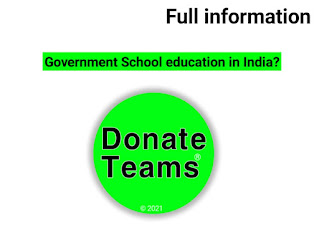 Government School education in India?
