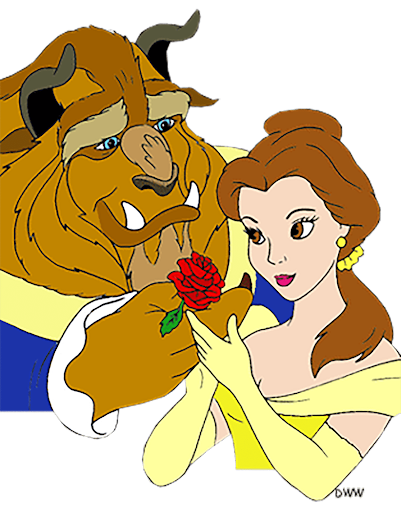 disney beauty and the beast png clipart transparent background free