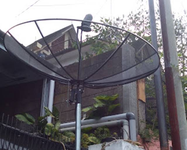 Pasang Parabola Jaring di Griya Bukit Mas Bojongkoneng Cikutra Bandung