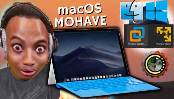 تثبيت ماك موهافي وهمي على اي كمبيوتر ويندوزHow to install Mojave on  Intell laptop by VMware Windows