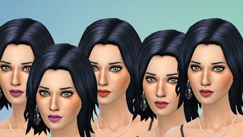 The Sims 4 Lipsticks