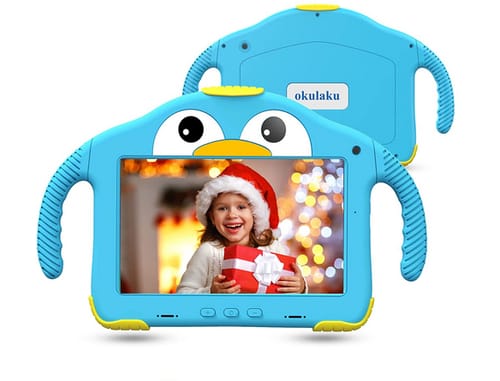 okulaku Dual Camera Educational Games Tablet for Kids