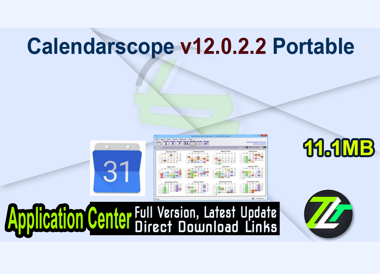 Calendarscope v12.0.2.2 Portable
