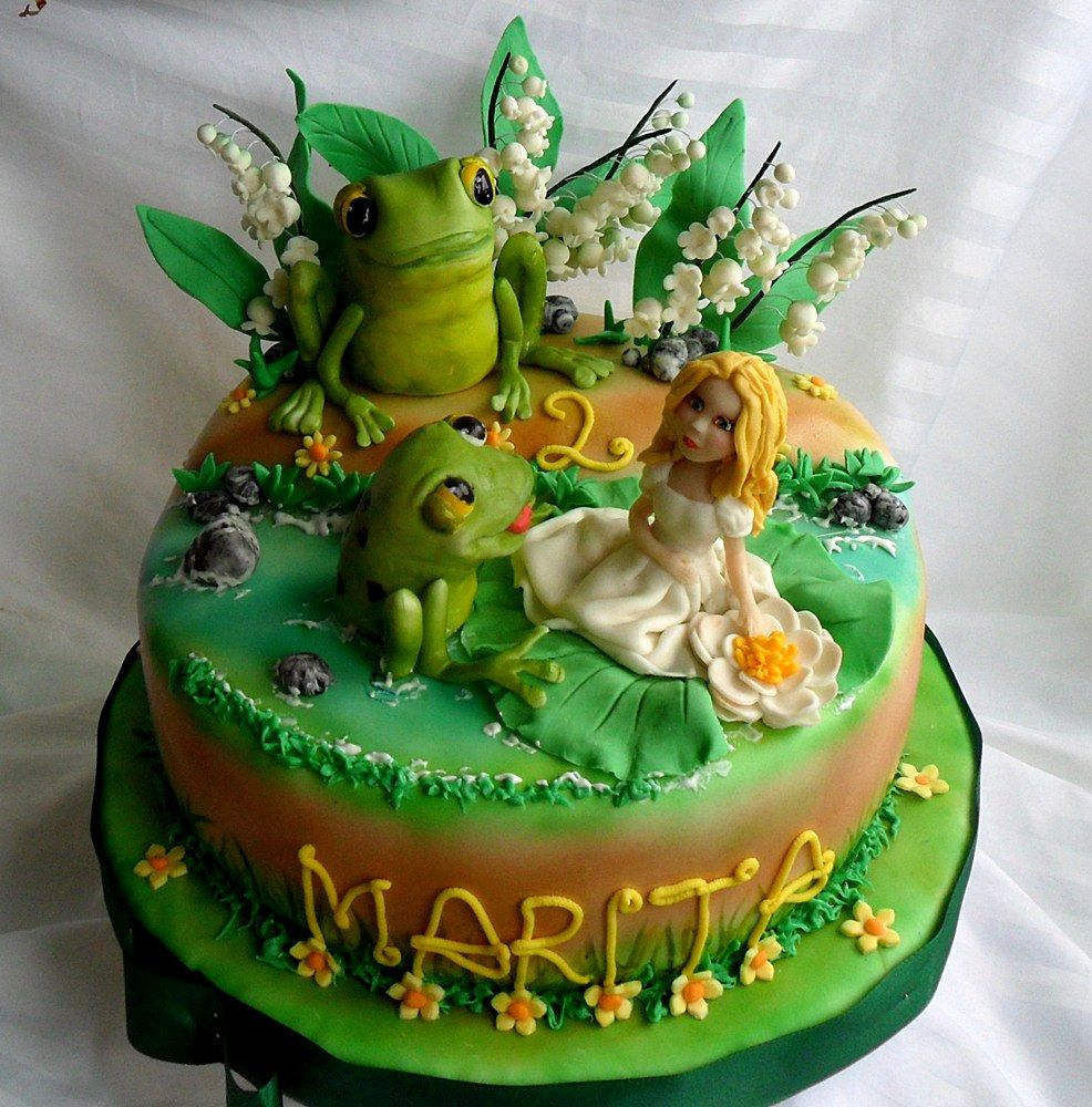 frog cake