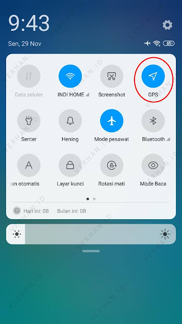 aktifkan gps hp