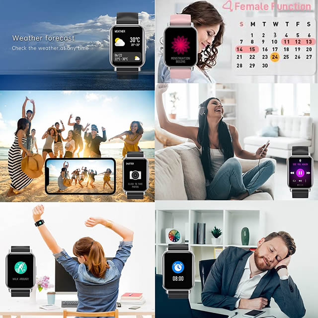 Reloj inteligente con pantalla táctil completa