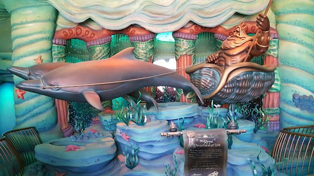 tokyo disneysea triton kingdom mermaid lagoon