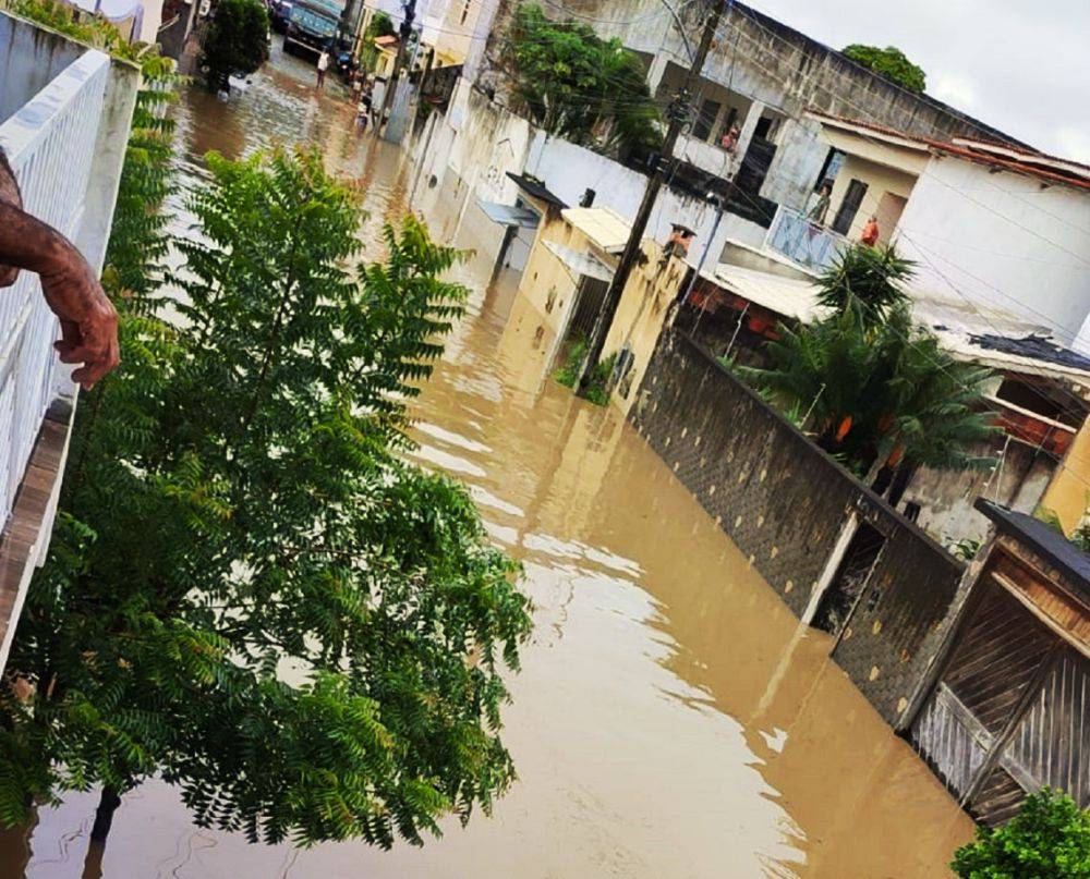 Existem mais de 4 mil desabrigados no sul da Bahia por efeitos das fortes chuvas que caíram ultimamente
