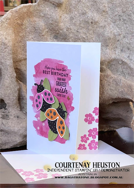Stampin' Up! Hello Ladybug Card middle