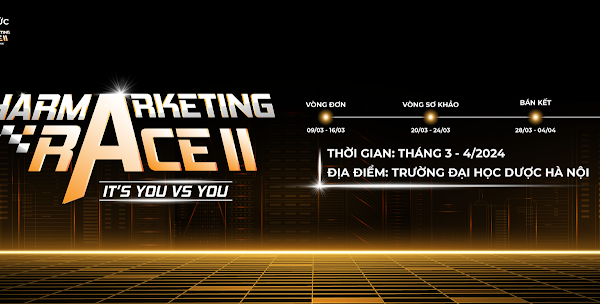 Mở đơn tham gia cuộc thi PHARMARKETING RACE 2024 - Cuộc thi về Marketing Dược duy nhất trên miền Bắc 