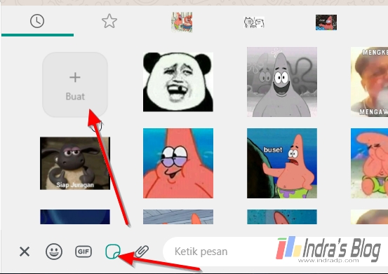 Membuat Stiker di WhatsApp Web