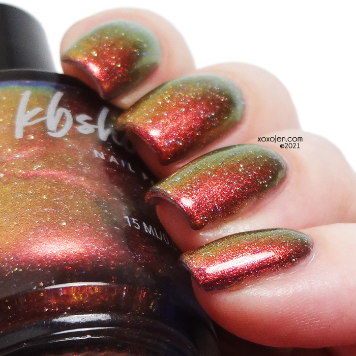 xoxoJen's swatch of KBshimmer Public Displays of Confection