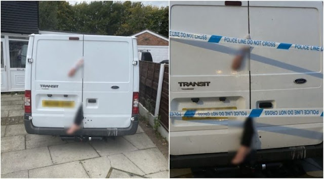 Kaki & Tangan ‘Mangsa’ Tersepit Pada Pintu Van, Lelaki Terkejut Rumah ‘Diserbu’ Polis Untuk Bantu Laporan Penculikan