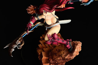 Figure 1/6 Erza Scarlet the Knight ver. Another Color : Black armor from Fairy Tail, Orca Toys