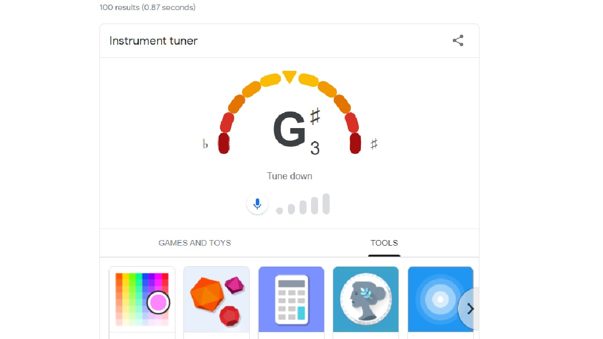 Google, Google guitar tuner, Google guitar tuner feature, Google guitar tuner desktop, Google guitar tuned web, Google new features, Google news
