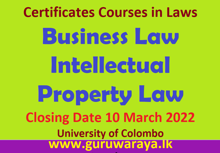Certificates Courses in Laws