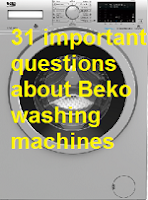 31 important questions about Beko washing machines