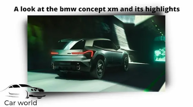 bmw concept xm and its details