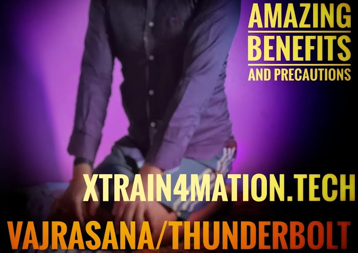 Vajrasana (thunderbolt) :steps, precautions, guaranteed benefits(100%)