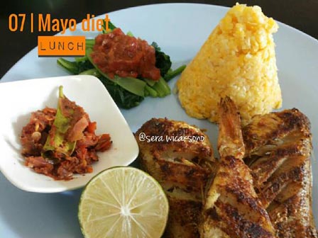 menu diet mayo yang murah