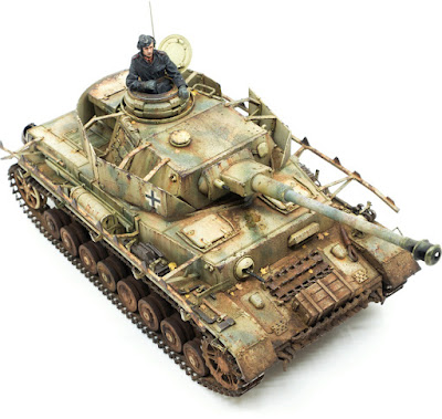 panzer IV scale model