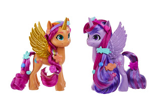 My Little Pony Sunny Starscout Twilight Sparkle Sparking Generations Brushables