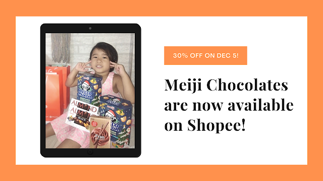 Meiji Chocolates are now available on Shopee!