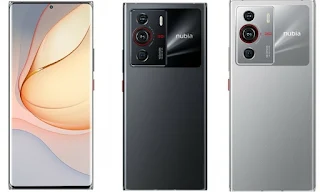 First Android phone Nobia z40 Pro equipped with wireless magnetic charging