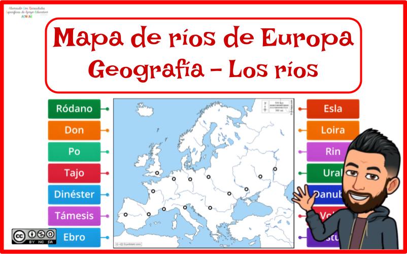 Los ríos de Europa - Geografía