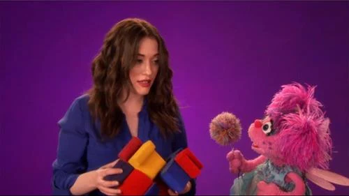 Sesame Street Episode 4502. We see Kat Dennings and Abby in this part, they talk about the word repair.