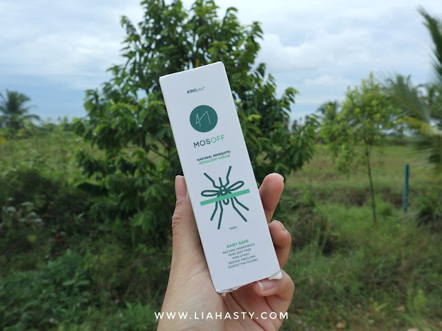 Krim Melegakan Gigitan Nyamuk KINōplus+ MOSOFF Natural Mosquito Repellent Cream dari 98 Percent