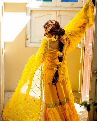 Stylist and Simple Haldi Outfits